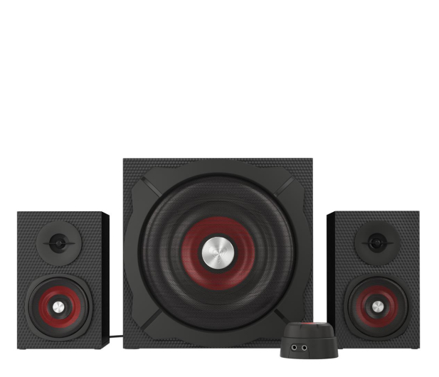 GENESIS HELIUM 600 60W RMS 2.1 CZARNE PILOT NA KABLU - 1135241 - zdjęcie